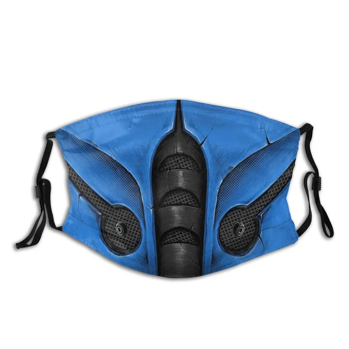 Маска для рта Mortal Kombat Sub Zero взрослых моющаяся маска лица с принтом защита от пыли