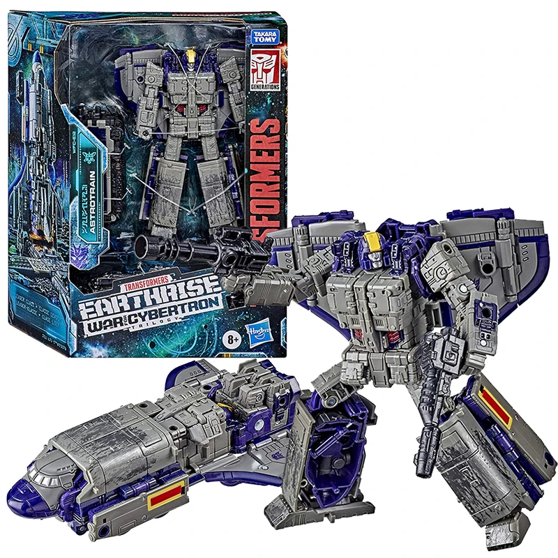 Экшн-фигурки Трансформеры поколения войны для Кибертрона Earthrise Leader WFC-E12 Astrotrain Triple