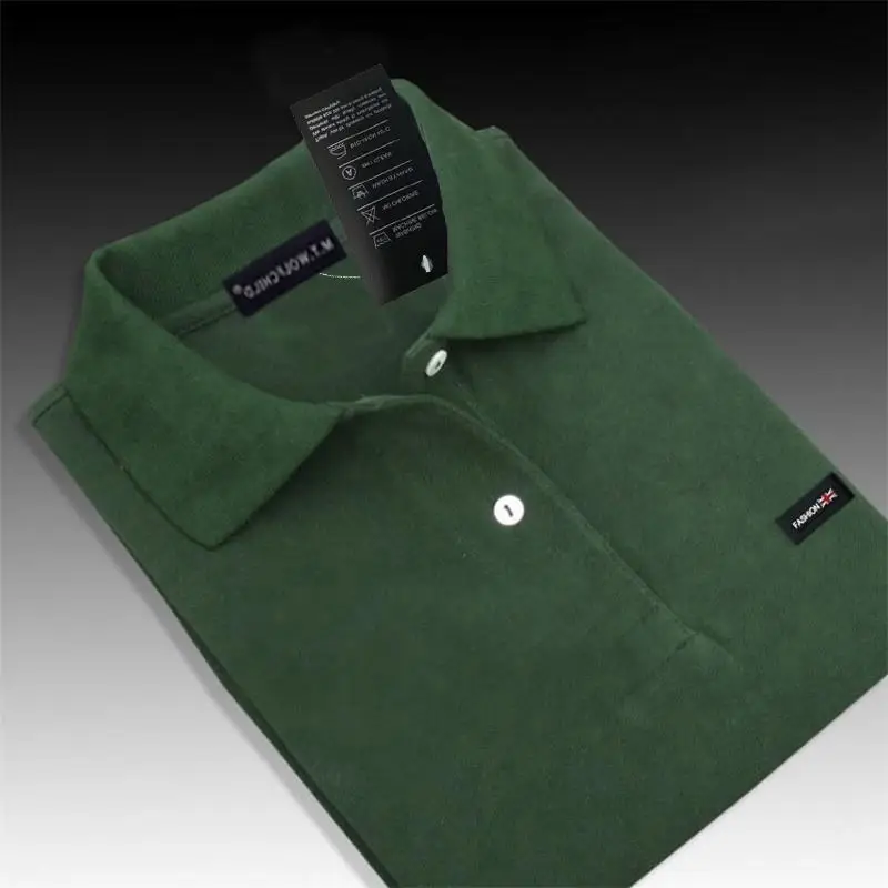 Рубашка-поло женская с коротким рукавом модный брендовый Повседневный Топ