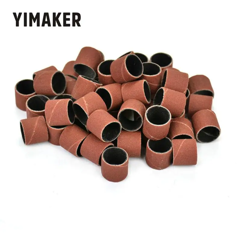 YIMAKER 100 шт. зернистость 120 #320 #1/2 &quotдюймовые шлифовальные ленты песочный барабан