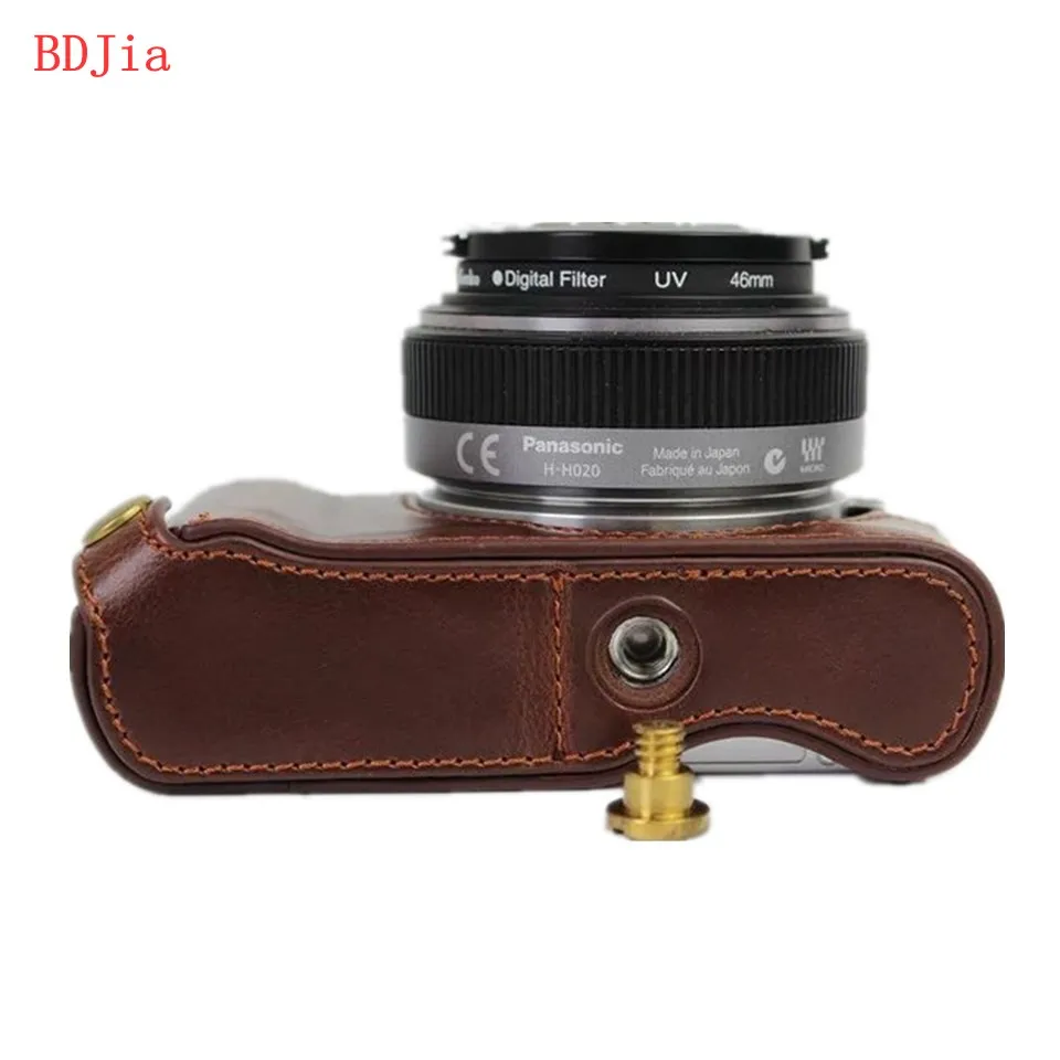 Новинка! Модная сумка для камеры чехол Panasonic GF10 GF9 GF8 GF7 из искусственной кожи