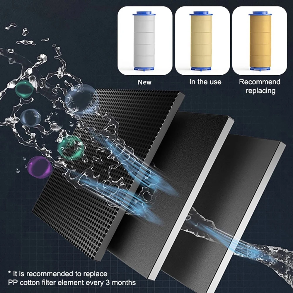 led hand shower head for bath and high pressure water saving filter bathroom accessories spa rain portable showerhead sets free global shipping