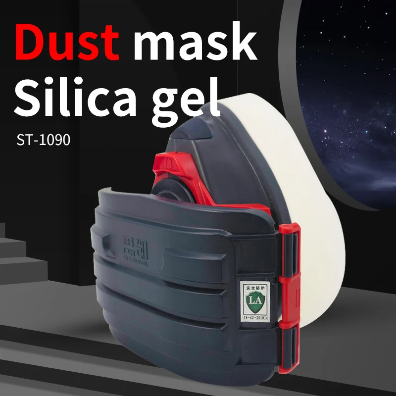 

Dust Respirator Gas Mask Filters Half Face Mask Chemical Industrial Work Paint Safety Face Cover Tactical Mask