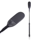 45 см черная кожа SM хлыст королевы бондаж Flogger порка весло БДСМ игры секс игрушки для пар ролевые игры