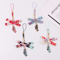 cute koi smart phone strap lanyards for iphonesamsungxiaomihuawei mobile phone strap key hang rope phone charm decor