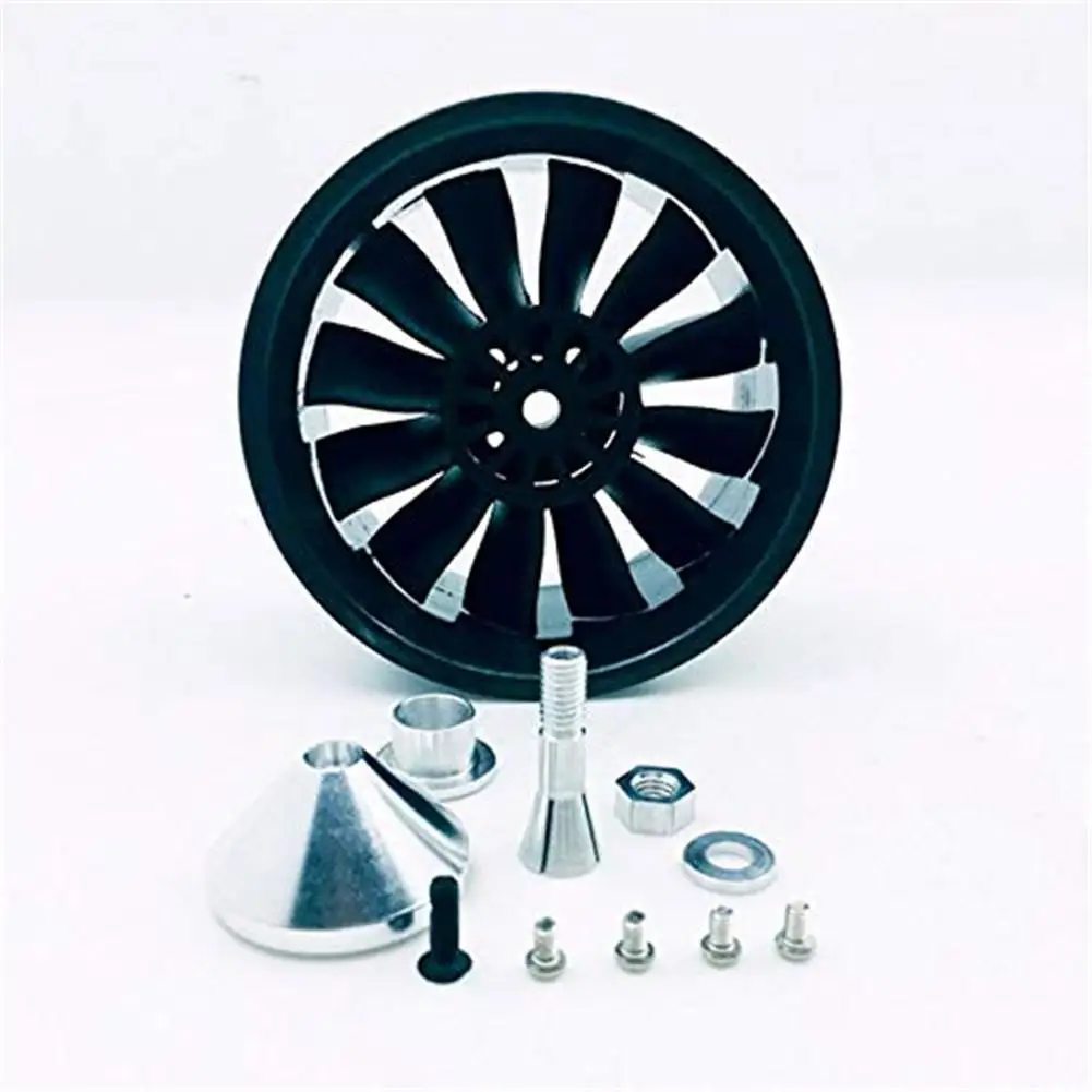 Kuulee QX-Motor new 64mm EDF 12 leaf set QF2822-4300kv 3s upgrade section edf 64mm ducted fan