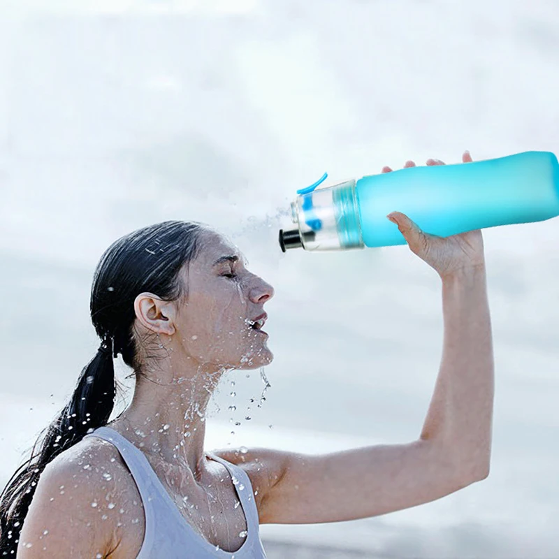 740 мл Спортивная бутылка для воды чашка распылитель конфеты герметичная цветная