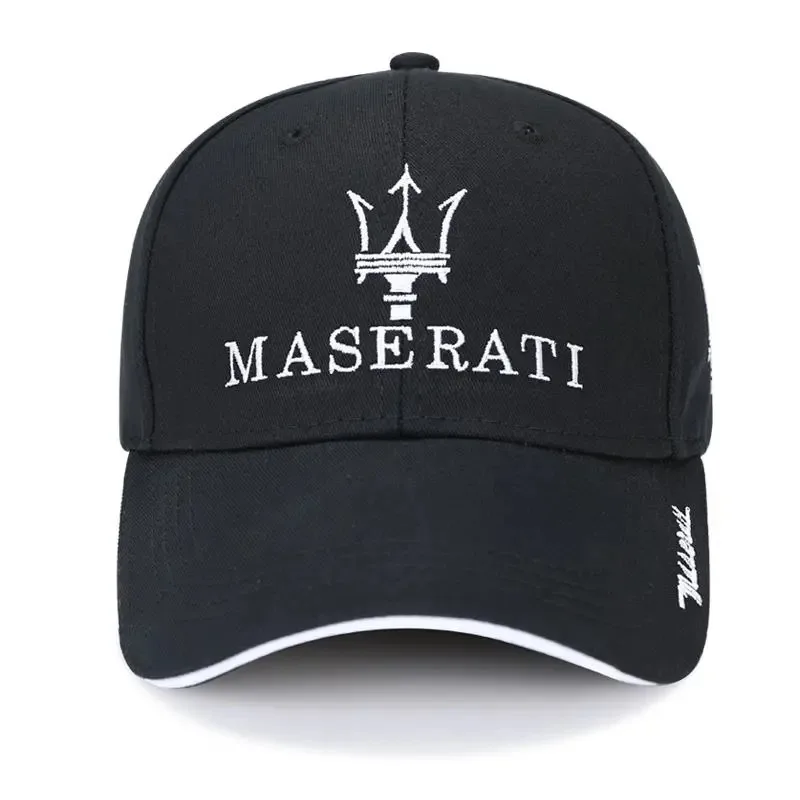

Unisex Baseball Caps Snapback for Maserati Logo Embroidery Kpop Cotton Ridding Street Hat Cups Men Daily Outdoor Sun Protection