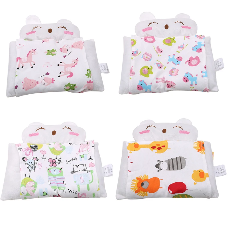 

0-24 Month Baby Sleeping Pillow Prevent Flat Head Infants Animal Bedding Pillows Newborn Boy Girl Room Decoration Accessorie