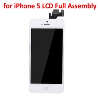 aokin for iphone 5 lcd full assembly lcd display for iphone 5g touch screen replacement mobile phone lcd screens