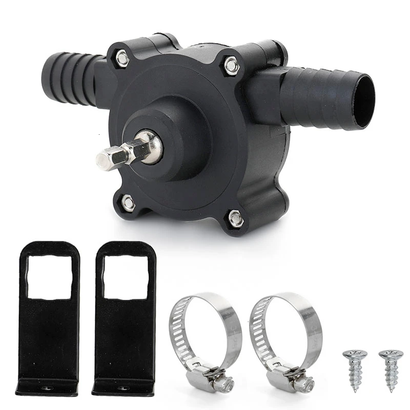 Ручная электрическая помпа для дрели Удобный насос прямого типа воды