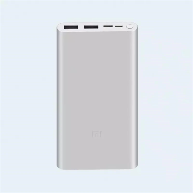 Внешний аккумулятор Xiaomi Mi Power Bank 3 USB пластик 10000мАч