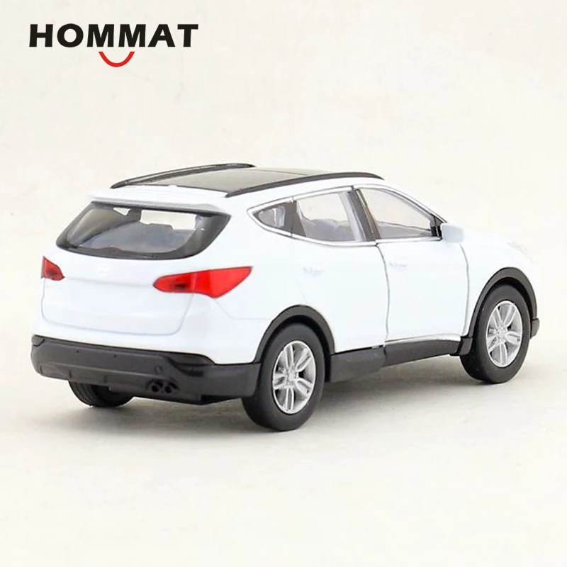 HOMMAT масштаб 1:36 МОДЕЛЬ Hyundai Santafe игрушечный автомобиль из металлического сплава