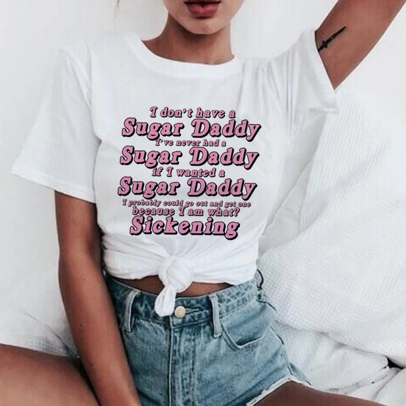 Yes Daddy сатаны Is My сахара одежда для женщин с принтом harajuku kawaii гранж пар японский