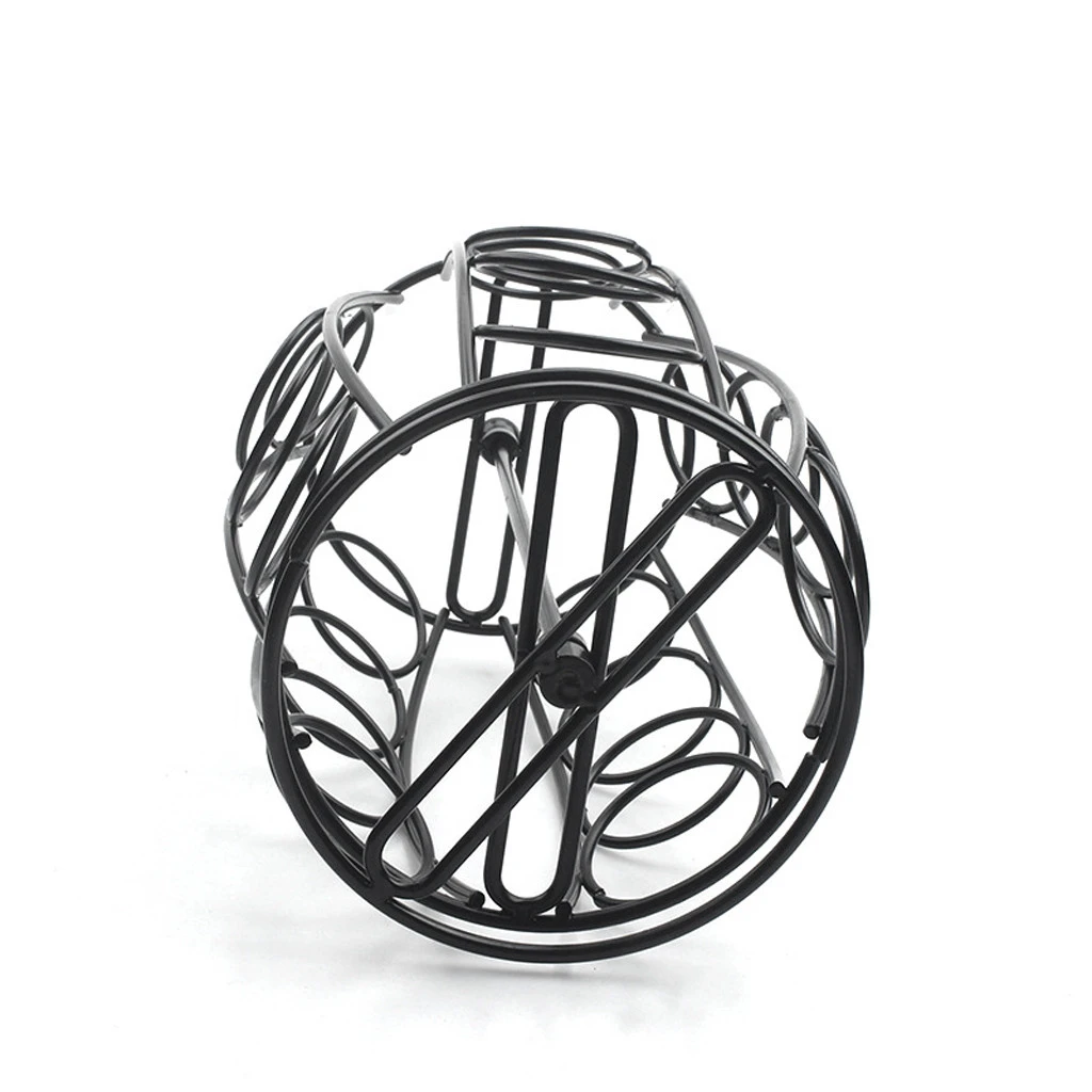 Держатель для кофейных капсул с хромированным железом вращающаяся стойка