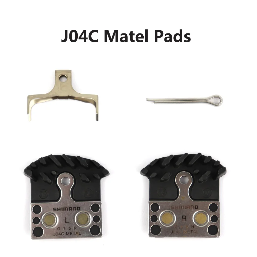 J04C Metal SHIMANO J02A J03A J04C тормозные колодки DEORE XT SLX DEORE J02A J03A J04C охлаждающий плавник Ice Tech тормозные колодки M785 M675 M7000 M8000 M6000 - Цвет: J04C Metal