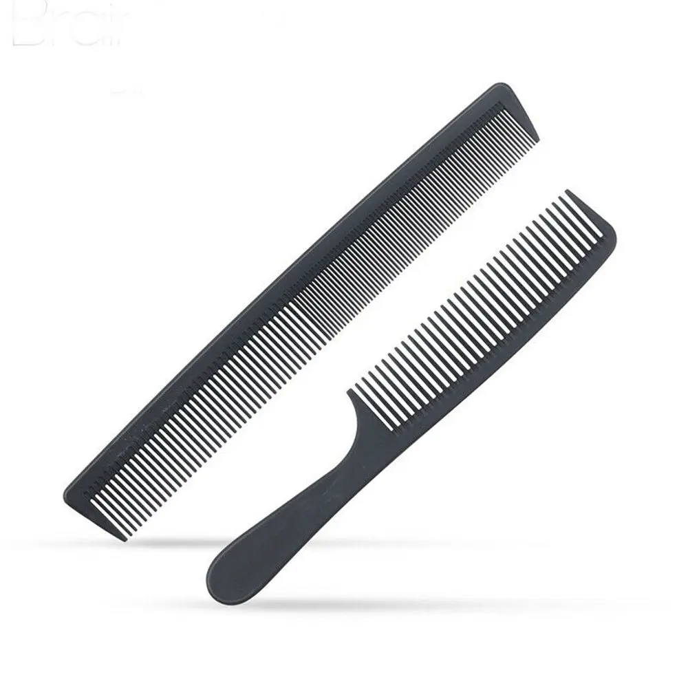 

1pc PHair Comb Anti-static Carbon Hairbrush Salon Hair Comb Men Women Fashion Hair Styling Tool Hair Care Comb