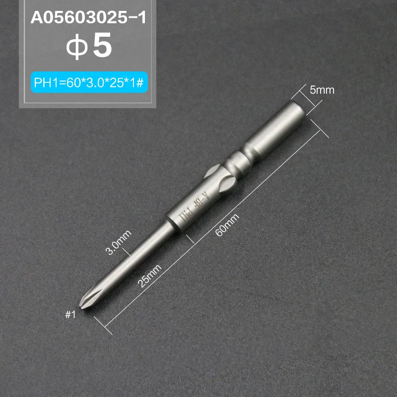 

Наконечники A-BF 5 мм с крестовиной из стали S2