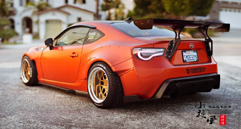 Углеродное волокно/Неокрашенный Черный стекловолокнистый материал G стиль GT 86 BRZ задний спойлер, крыло, багажник для Subaru BRZ для Toyota 86 GT86
