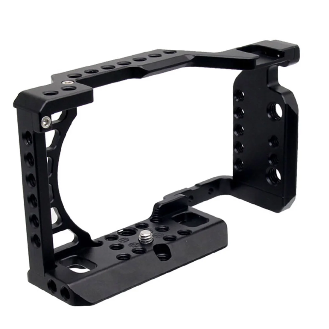 CNC алюминиевая клетка для камеры DLSR защитный чехол крепление Расширительная крышка Quick-Rease пластина комплект для SONY a6500/a6000/a6300/a6400/a6500