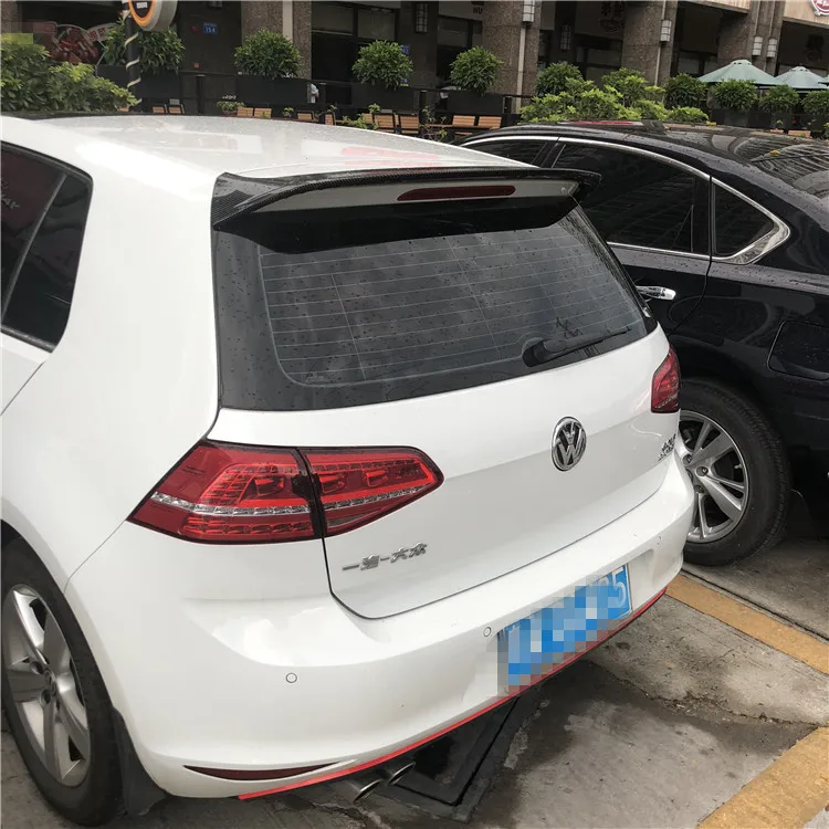 Спойлер для гольфа 2014 2018 Volkswagen Golf 7 5 FZRK ABS пластиковый материал заднее крыло