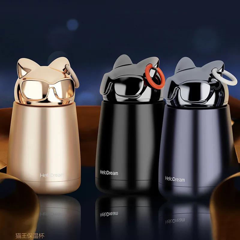 Термос из нержавеющей стали кружка термосы чашка для живота термальная бутылка