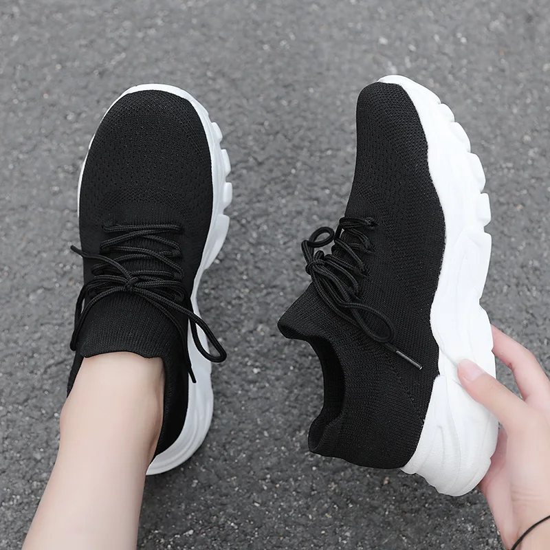 

YISHEN Sports Shoes Women Walking Shoes Breathable Women's Casual Sneakers Outdoor Female Mesh Lightweight Trainers Size 36-43