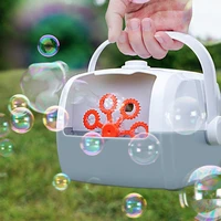 bubble machine automatic bubble blower party birthday wedding bubble maker summer outdoor toy one click bubble with charging kid