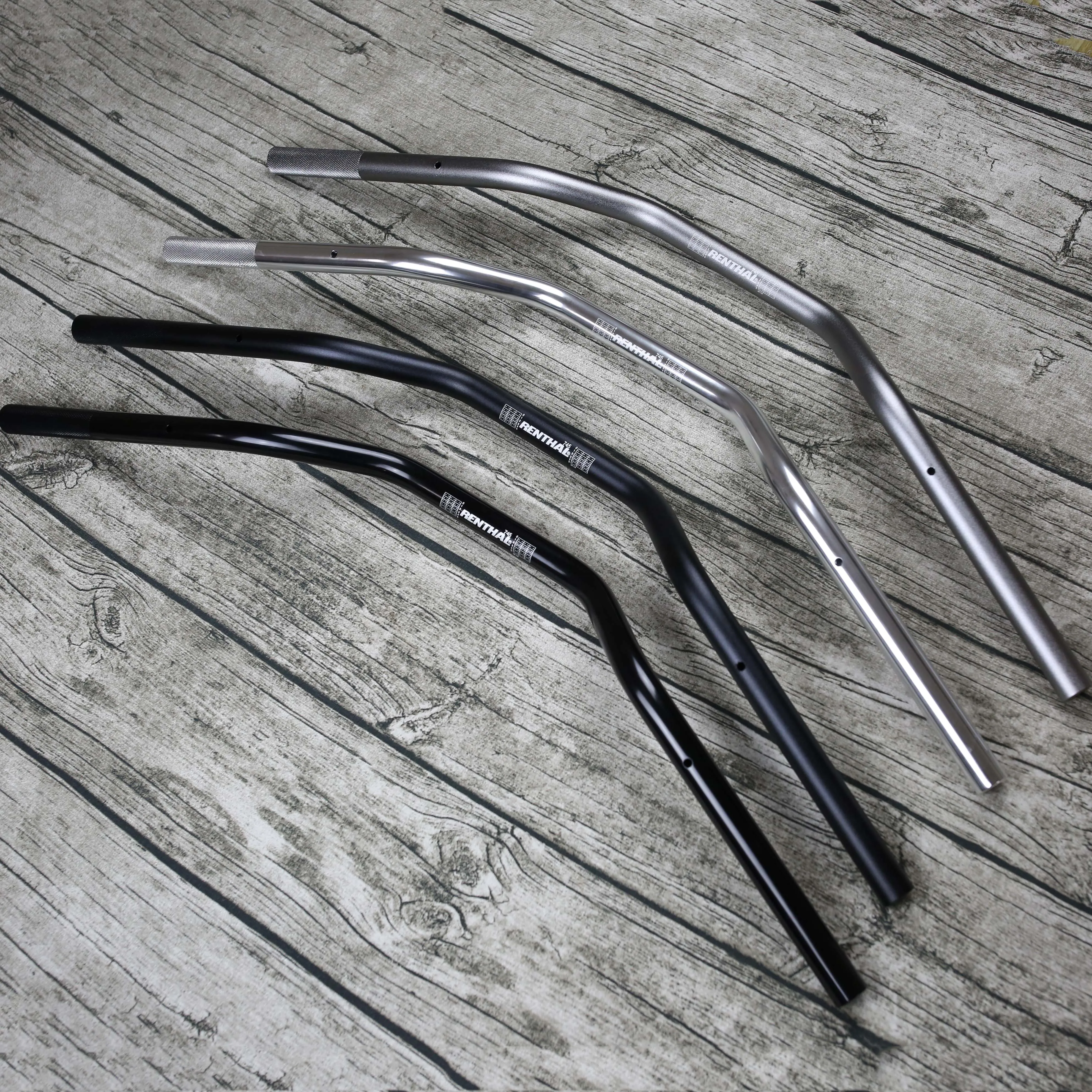 Руль мотоцикла Renthal 22 мм ручки из алюминиевого сплава с ЧПУ для Yamaha FZ6 FZ1 XJ6 NC750X CB500X