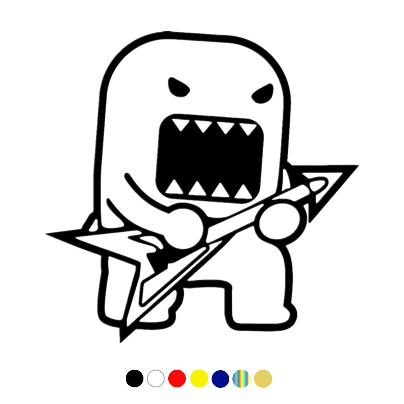 

CS-10037# Guitar Hero JDM funny vinyl decal car sticker waterproof car stickers on bumper rear window laptop Choose Size