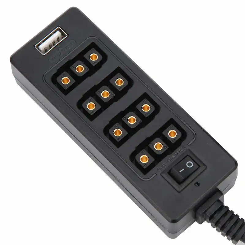 Fotografia D-TAP Male to 4-Port Female Hub Power Cable Splitter for V-Lock Camera Battery photo studio | Электроника