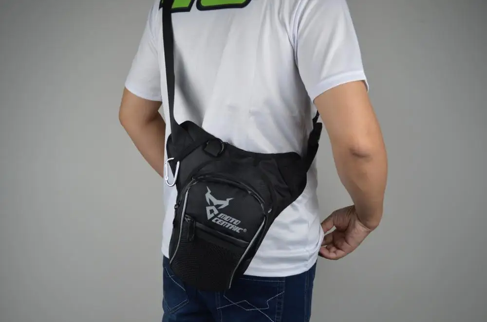 Водонепроницаемая поясная сумка для мужчин мотоциклетная из ткани Оксфорд