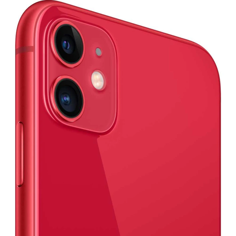 Смартфон Apple iPhone 11 MWLV2RU/A 64Gb красный 3G 4G 1Sim 6.1" IPS 828x1792 iOS 13 12Mpix 802.11ax | Мобильные