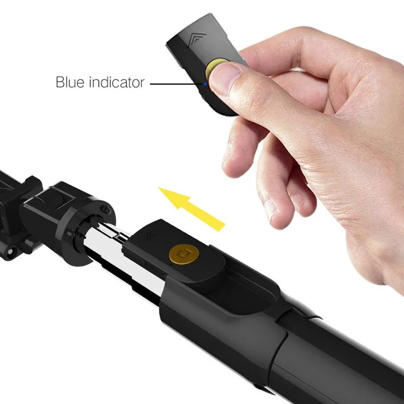 Universal Bluetooth Selfie Stick Foldable Tripod Wireless Shutter Extendable Monopod | Электроника