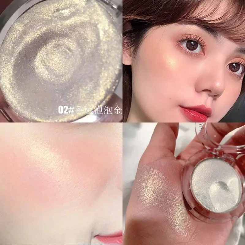 Summer Highlighter Facial Bronzers Palette Shimmer Pink Powder Makeup Glow Face Contour Illuminator Highlight Pallet Cosmetics | Красота и