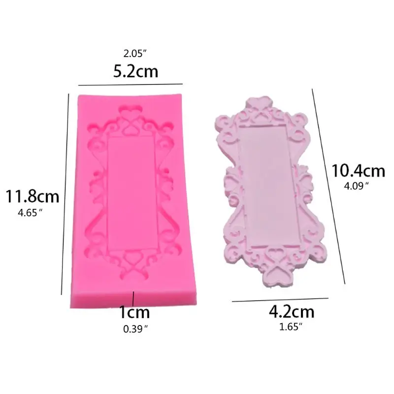 DIY кулон-фоторамка формы табличка с табличкой Slilcone УФ смолы Искусство ремесло