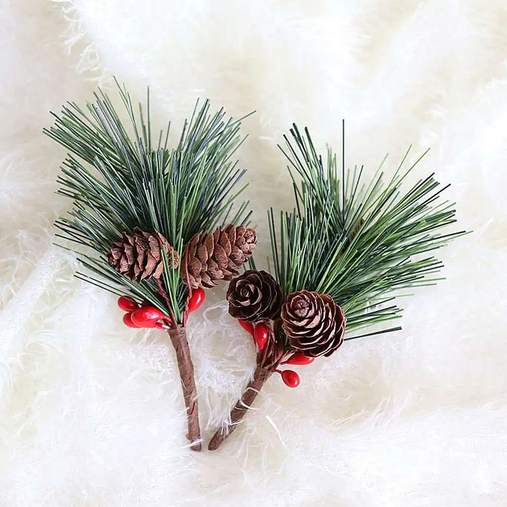 Имитация кедра Рождественский венок Ягодное кольцо аксессуары для