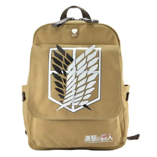 Рюкзак &quotатака на Титанов&quot Детский Школьный рюкзак для подростков двойной