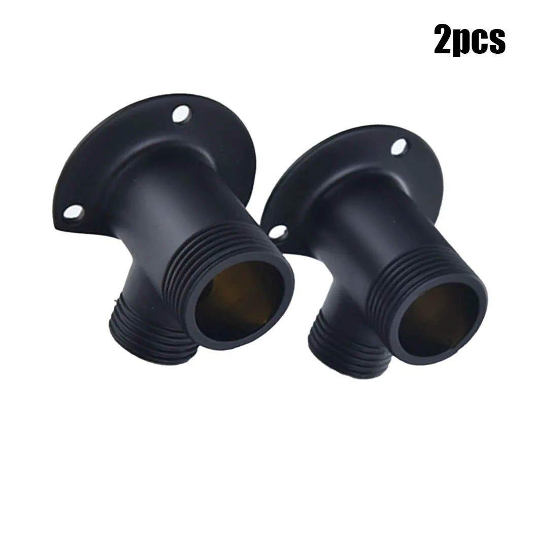 

1/2\\\" BSP Shower Bar Valve Tap Chrome Elbows Black External Pipe Fixing