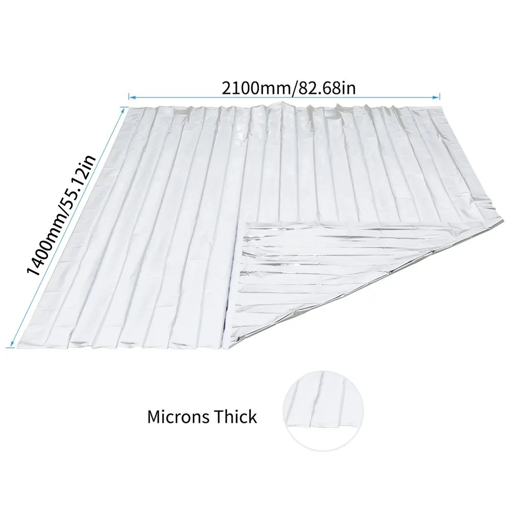 OUTAD 10 упаковок аварийное термобелье для выживания водонепроницаемый