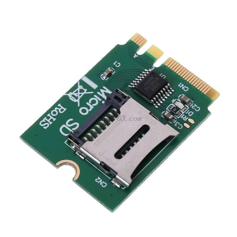 M2 NGFF Key A.E Wi-Fi Слот для Micro SD SDHC SDXC TF кардридер T-Flash Card M.2 A + комплект адаптеров E-Card |