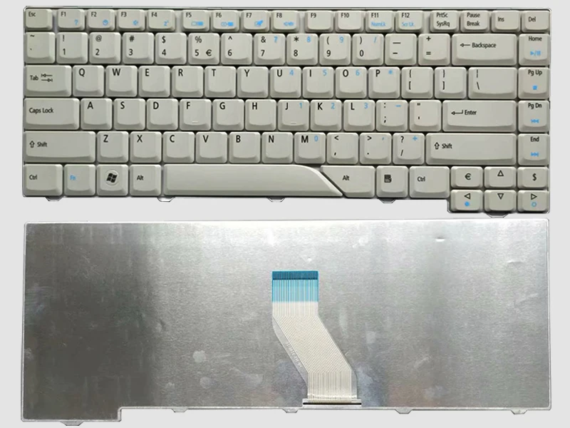 US клавиатура для ноутбука acer Aspire 4210 4220 4520 4710 4720 4920 5220 5310 5520 5710 5720 5235 5910 5920 5930 6920 черный/белый
