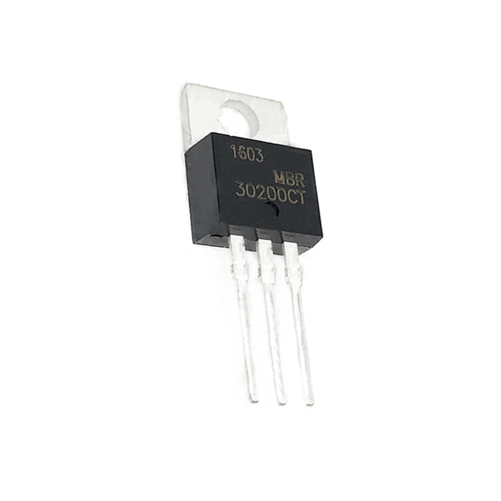 10 шт./лот MBR30200CT MBRF30200CT 30A200V 30200CT TO-220 TO220 MOSFET P-Channel Field Effect новый оригинальный чипсет