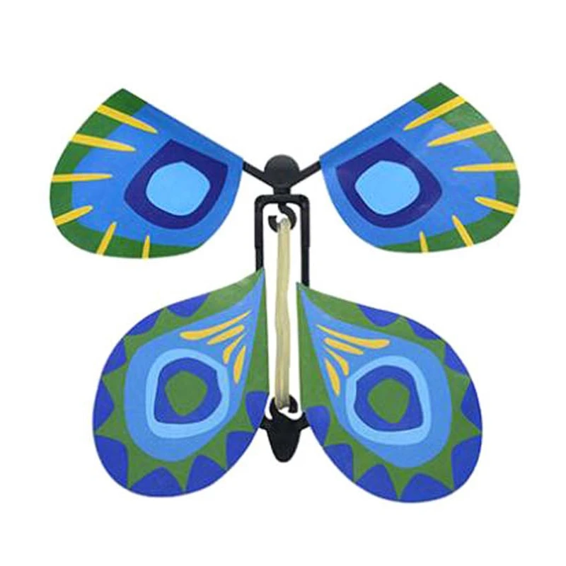 

Magic Fairy Flying in the Book Butterfly Rubber Band Powered Wind Up Butterfly B36E