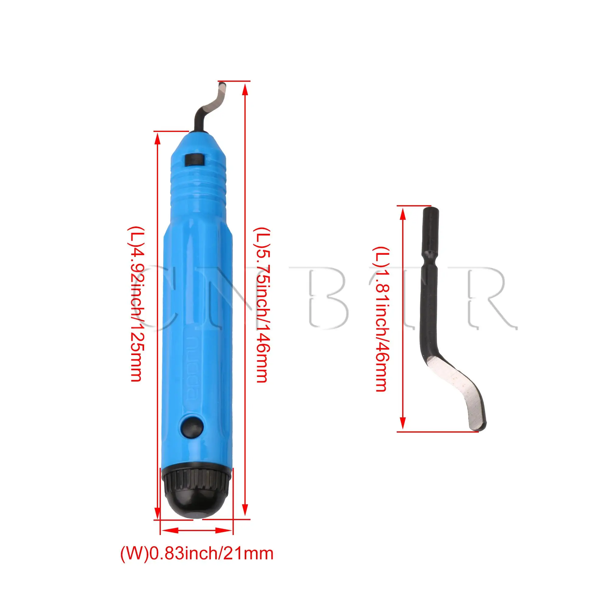 

CNBTR 11 Pcs Blue NB1100 BS1010 Handle Chamfer Tool and Removing Replacement