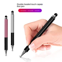 handwriting capacitive pen transparent suction cup dual touch two in one point reader high stability metal painting pen