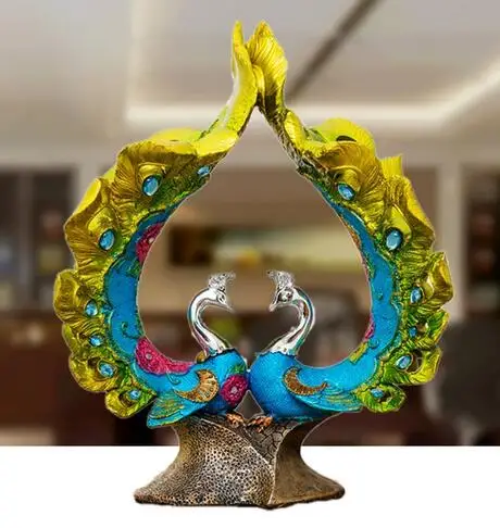 

В европейском стиле для влюбленных; Украшение в виде павлина оптом винный шкаф украшения дома Прямая продажа с фабрики; Изделия из полимера ...