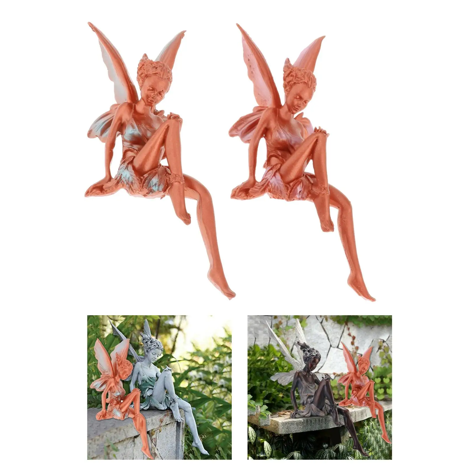 

Sitting Fairy Statue Fairy Tale Statues Outdoor Garden Statue Pond Figure
