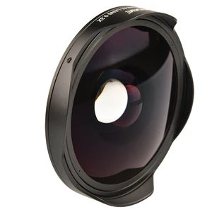 VLOGMAGIC 37MM / 43MM 0.3X Ultra Fisheye  Wide  Lens  Adapter  with Hood Only for Video Cameras Camc in India