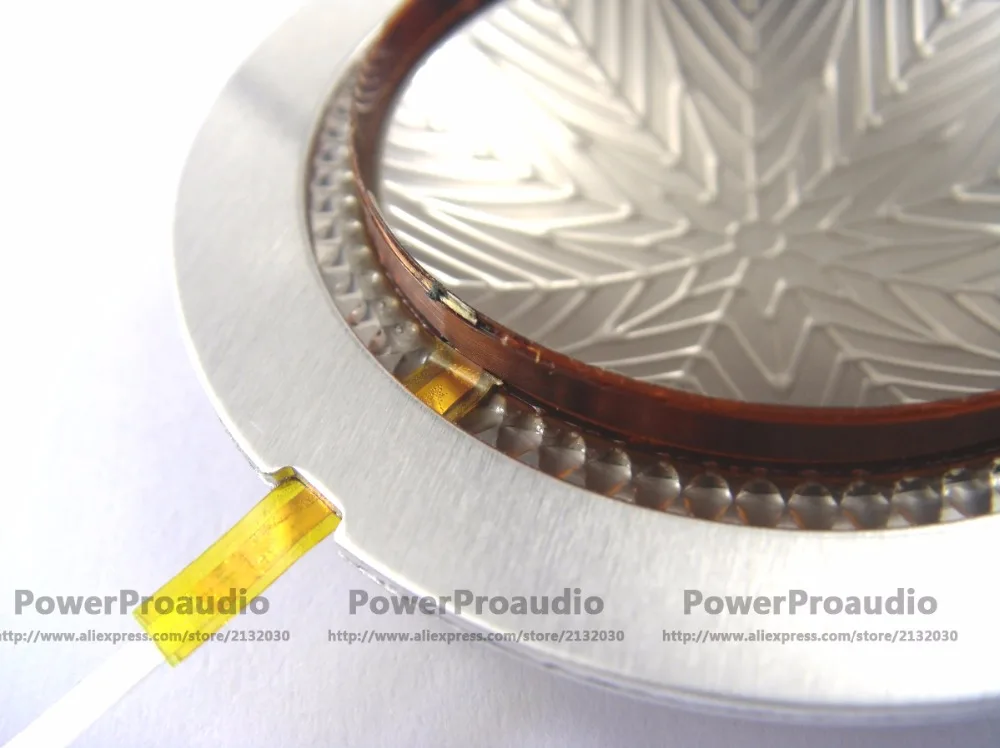 44 4 мм 5 сменная диафрагменная звуковая катушка 1 75 дюйма плоский провод 8 Ом